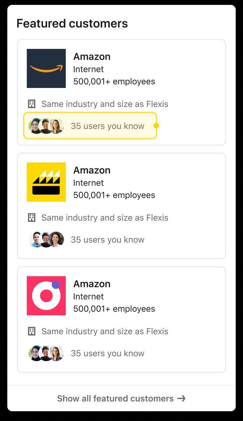 UXR finding: Users you know was the standout feature